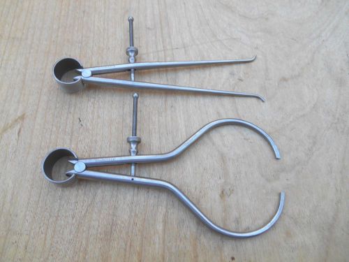 Starrett 6&#034; inside and outside calipers , no. 274 , no. 275 for sale