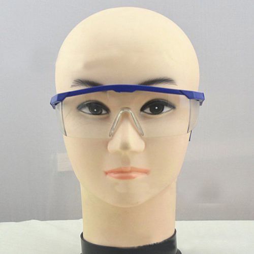 Dental lab Anti -fog Protective Eye Goggles Safety Glasses Blue polymer Frame