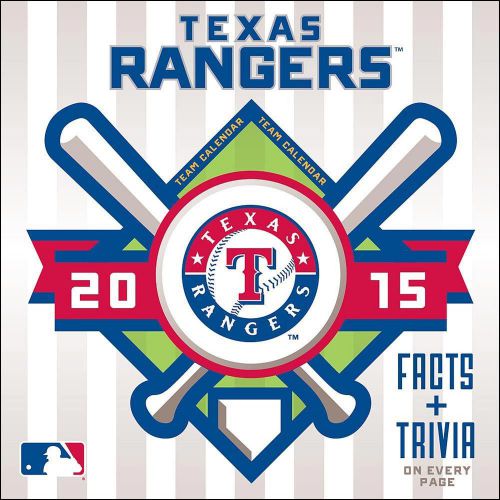 Texas Rangers 2015 Desk Calendar