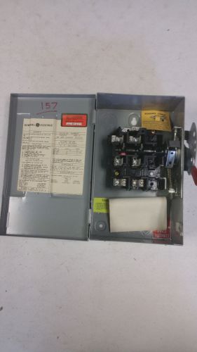 General Electric GE Cat# TG3221 Model#6 ,30 Amp Safety Disconnect Switch