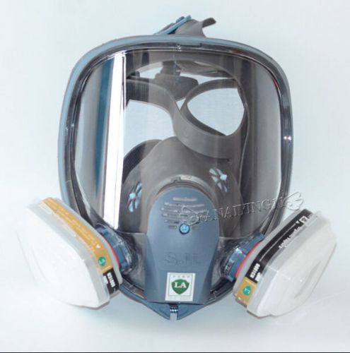 NEW One Set For 3M 6800 Gas Mask Full Face Facepiece Respirator 7 Piece Suit