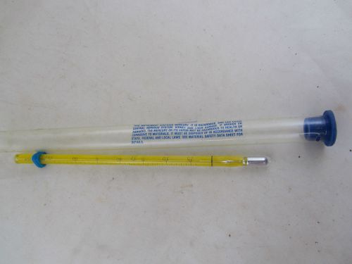 VWR Incu-Block 56c Lab Thermometer 61069-974 w/ Plastic Case