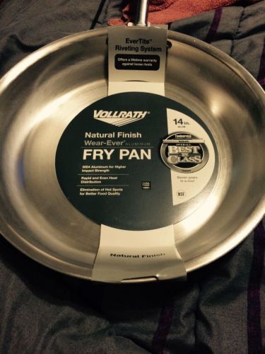 Vollrath - 67914 - 14 in Aluminum Fry Pan With Trivent Handle