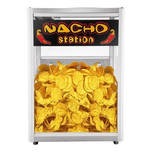 New nacho station great northern popcorn commercial grade nacho chip warmer for sale