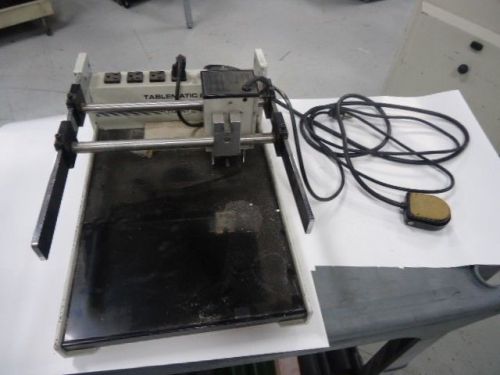Count tablematic 22, single head, numbering machine for sale