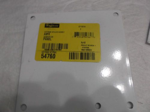 HOFFMAN A6P6 bac plates lot of 1 NNB
