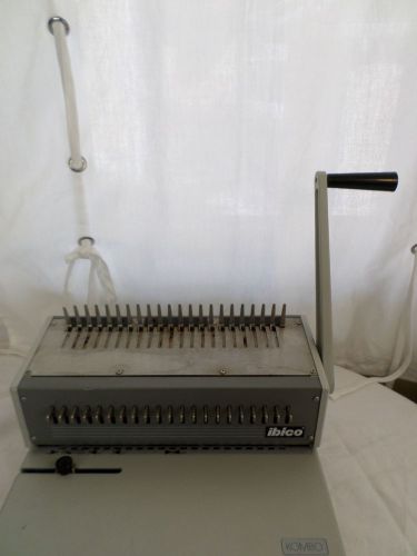 Vintage IBICO Kombo Manual Comb Binding Machine Punch &amp; Binder Machine