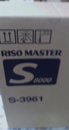 Riso Brand S 3961 Masters