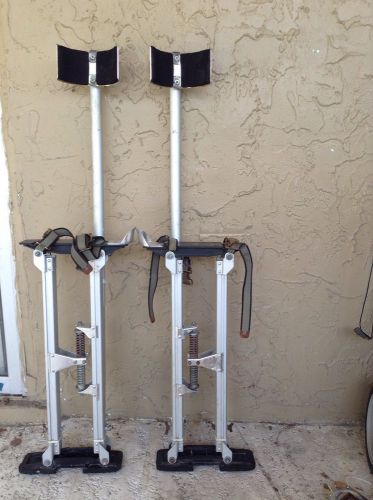 Durastilts Silver Aluminum Drywall Stilts