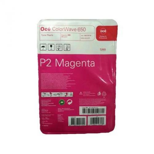 Oce Canon colorwave cw650 magenta toner pearls oem new in sealed package