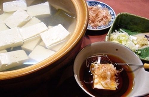 Kitchen House Japanese FOOD Yudofu - Simple Simmered Tofu Recipe PDF File Email
