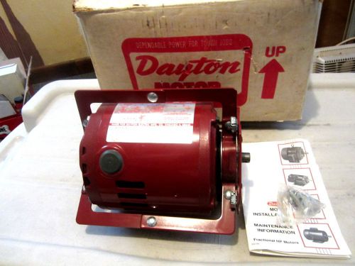 Dayton circulator pump motor n.o.s.w/instruction manual for sale