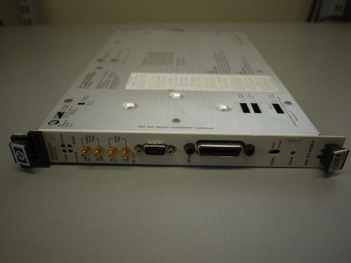 HP Agilent E1406A 75000 Series C VXI GPIB Command Module