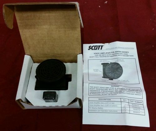 New SCOTT Voice Amplifier P/N 804564-02 for AV Masks Fire SCBA