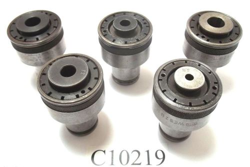 5 pc set bilz #2 metric tap collets adapter collet great price lot c10219 for sale