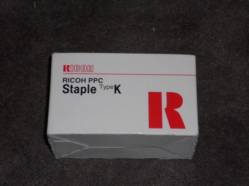 Ricoh PPC Staple Type K 410801 NO. 530R-AM Cartridge 5,000 Staples   NEW OEM