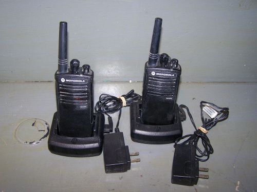 Pair of Motorola RDU2020 two way UHF radios RDX 2 watt 2 channel Manual Download