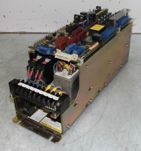 Fanuc velocity control unit, a06b-6050-h104, a20b-1000-0560 / 13f, &#034;as is&#034; for sale