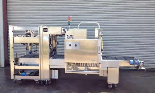 2007 poly pack ss pick and place tube shrink wrap system for sale