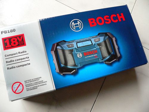 Bosch Model # PB180 - 18-Volt Lithium-Ion Compact Radio-
							
							show original title