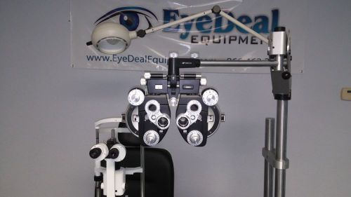 Topcon Lane Package. Chair, Stand, Slit Lamp, Phoroptor, Projector, BIO