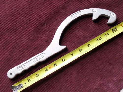 Red head fire fighter hose spanner wrench sw2 for #4 &amp; #5 for sale