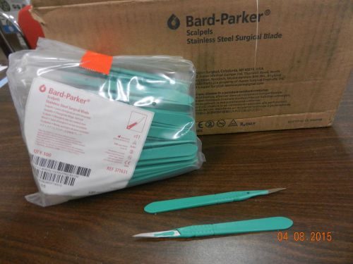 BD 371631 Bard-Parker Scalpels size 11 Non-Sterile New 100 pcs