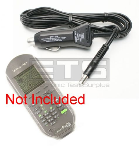 WaveTek Acterna JDSU MS1300 MS1300D Signal Meter 1019-00-0557 DC 12V Car Charger