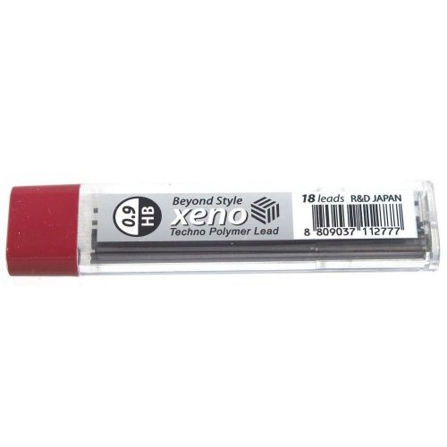 1 Mechanical Pencil Lead Refills XENO sharp pen HB 0.9 mm high quality new KOREA