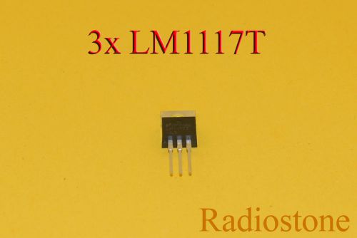 LM1117 Low Dropout Voltage Regulator 3.3V 800mA, 3 pieces - US Fast Shipping