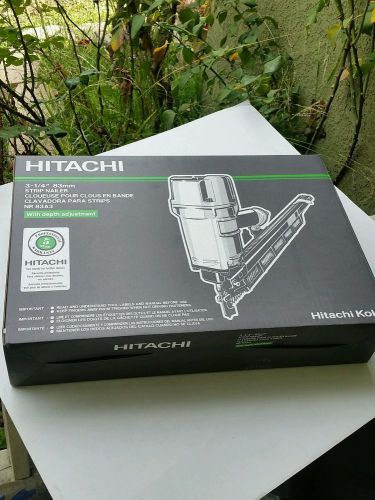 Hitachi 3-1/4&#034; 83mm Strip Nailer WITH DEPTH ADJUSTMENT (New)