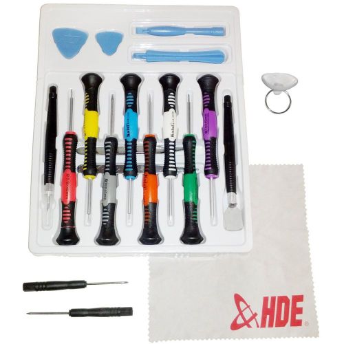 HDE 24 Piece Precision Screwdriver Repair Kits for Tablets, Smartphones, Lapt...