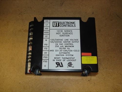 *USED* UT Electronic Controls 1018 Series Hot Surface Ignition 1018-527 *USED*