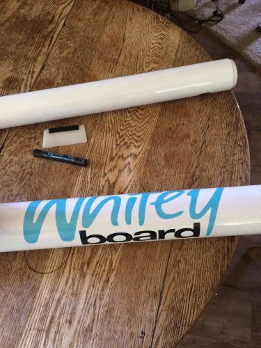 Whitey Think Out Loud Dry Erase Board 4&#039; x 6&#039; Peal and Stick