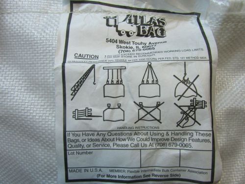 Bulk Bag, Super Sacks, Atlas  Bag