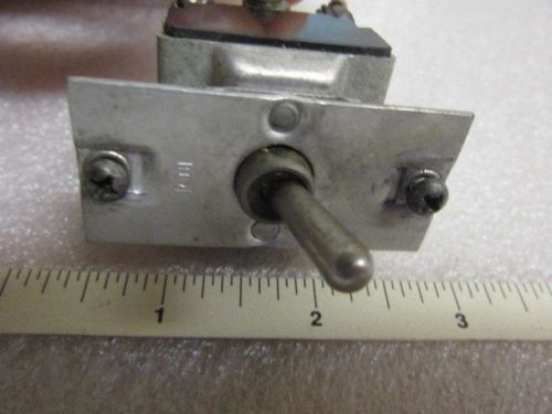 1 used 4pdt on-on toggle switch, screw term., c&amp;h 8884k5, an3227-3 for sale