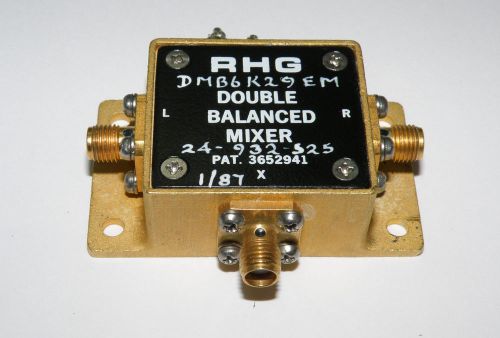 RHG Double Balanced Mixer DMB6K29EM SMA F