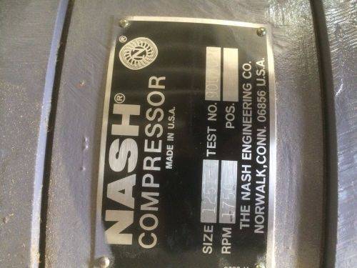 Nash 1251C Water Compressor