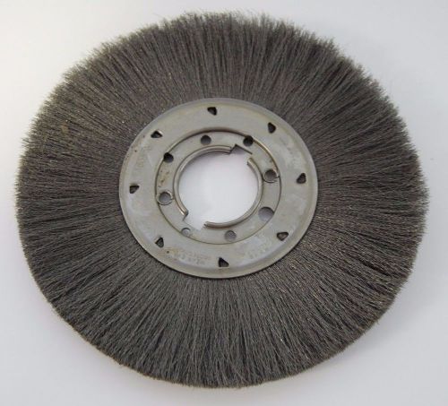 Osborn wire wheel brush, osborn 21200, #3532 10&#034;wire brush w/75027 for sale