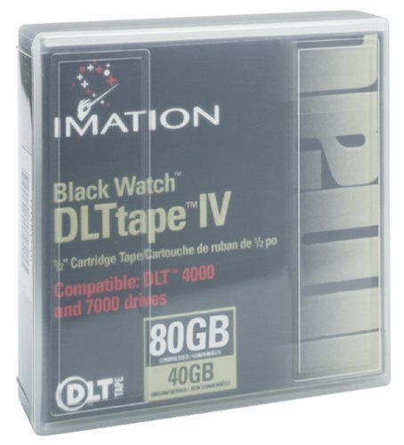 Imation imn11776 black watch dlt tape iv 1-pack discontinued by manufacturer for sale