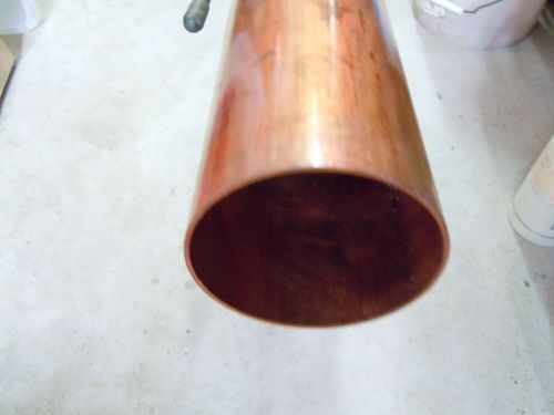 $1.60 PER INCH 3 INCH COPPER M SERIES PIPE TUBING SOLD BY THE INCH