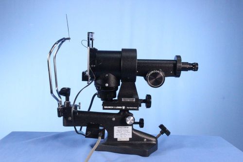 Bausch and lomb keratometer with topogometer and warranty for sale