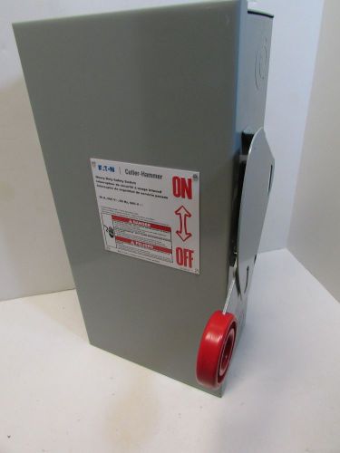 Heavy duty 30 amps 600 volts safety switch non fusible 3 pole nema 1 indoor new for sale