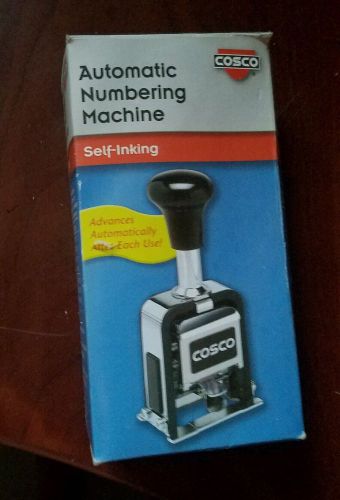 Cosco Automatic Numbering Self-Inking Machine &amp; More