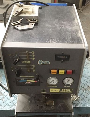 Efd manually operated electron fusion pulse arc tack welder, model 2200 for sale