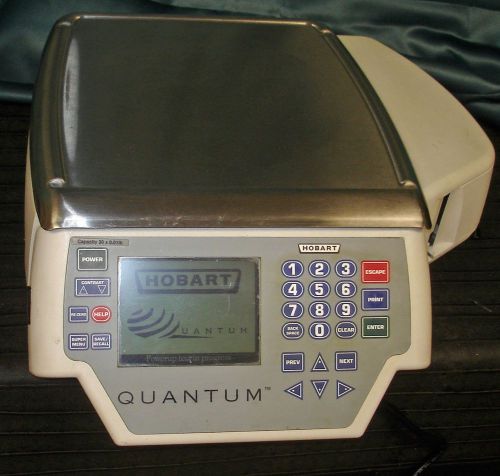 Hobart Quantum Digital Deli Grocery Scale &amp; Printer 29238-BJ