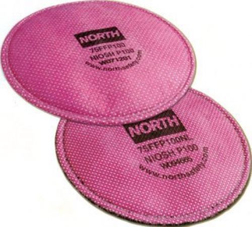 North safety north by honyewell safety 75ffp100 pancake respirator filter - 2 for sale