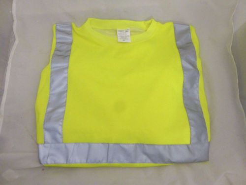 Occulux fluorescent yellow crew sweatshirt 3xl class 2 lux-swtl-y brand new!! for sale