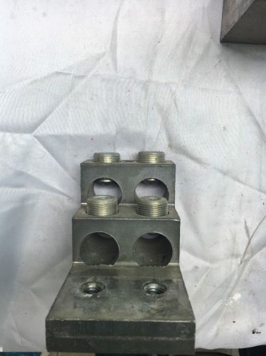 Pv4-800 mechanical 500 mcm  4 hole lug 2 bolt mount  alcu, used for sale