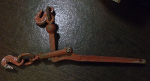 Vintage Heavy Duty CM Industrial Lever Action Come-Along Chain Load 2600 Capacit